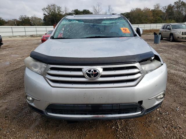 5TDDK3EH3CS138399 - 2012 TOYOTA HIGHLANDER LIMITED SILVER photo 5