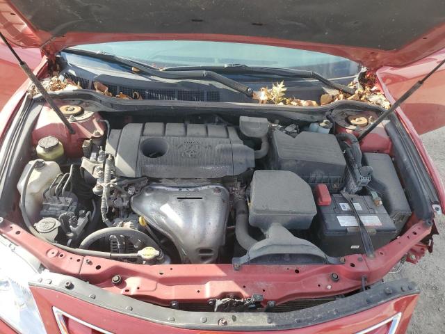 4T4BF3EK0BR144079 - 2011 TOYOTA CAMRY BASE RED photo 11