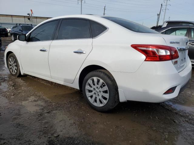 3N1AB7AP3GY326235 - 2016 NISSAN SENTRA S WHITE photo 2