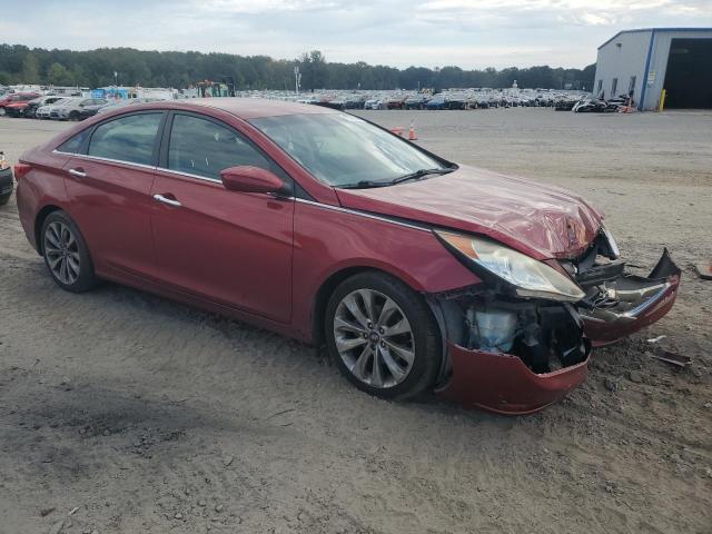 5NPEC4AB4BH278037 - 2011 HYUNDAI SONATA SE MAROON photo 4