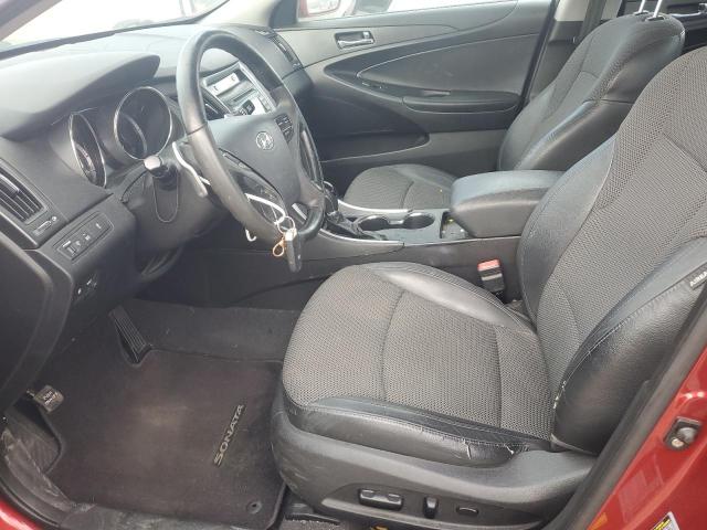 5NPEC4AB4BH278037 - 2011 HYUNDAI SONATA SE MAROON photo 7