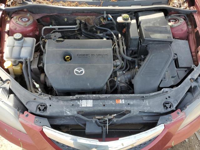 JM1BK32F491220898 - 2009 MAZDA 3 I BURGUNDY photo 11