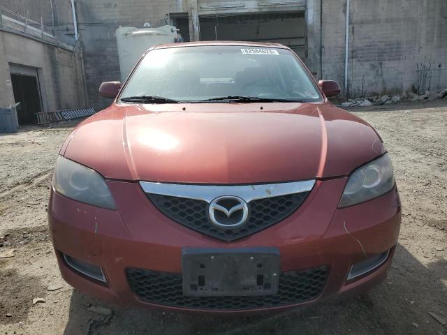 JM1BK32F491220898 - 2009 MAZDA 3 I BURGUNDY photo 5