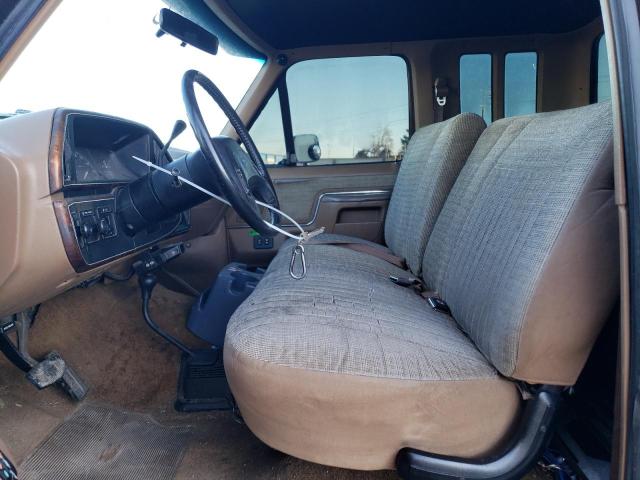 1FTHX26G5KKB63653 - 1989 FORD F250 TWO TONE photo 7