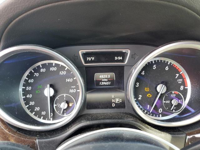 4JGDF6EE6FA590050 - 2015 MERCEDES-BENZ GL 450 4MATIC BLACK photo 9