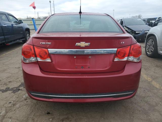 1G1PF5S93B7176114 - 2011 CHEVROLET CRUZE LT RED photo 6