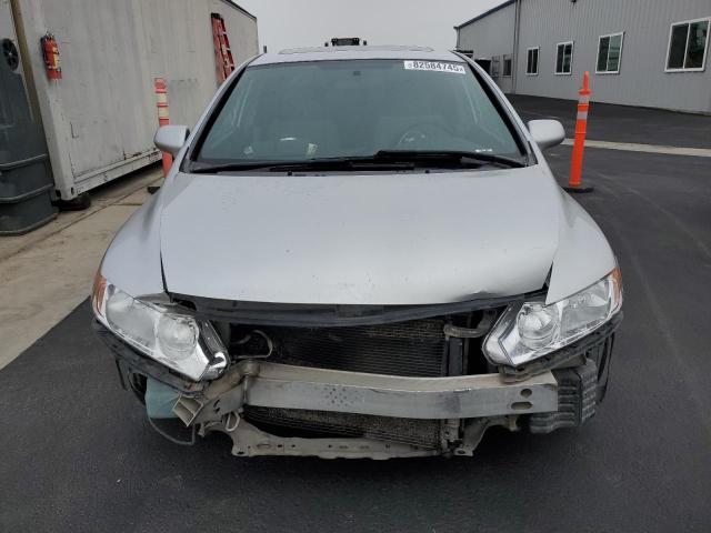 1HGFA16897L044809 - 2007 HONDA CIVIC EX SILVER photo 5