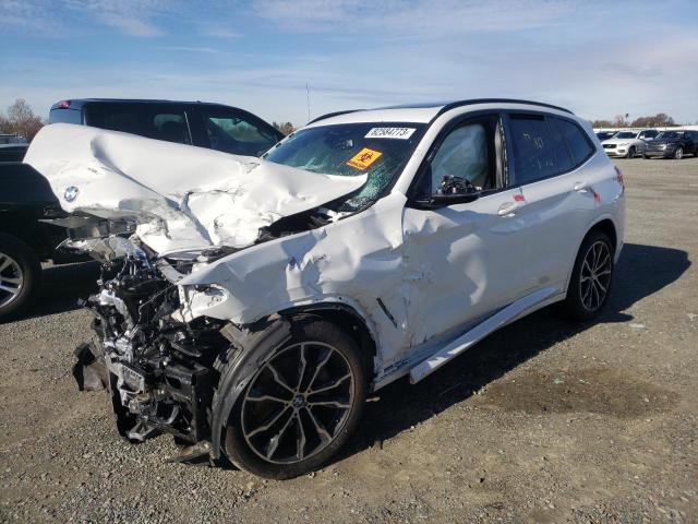 5UXTY5C0XM9H61488 - 2021 BMW X3 XDRIVE30I WHITE photo 1