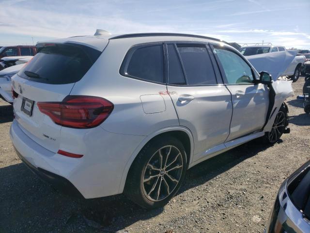 5UXTY5C0XM9H61488 - 2021 BMW X3 XDRIVE30I WHITE photo 3