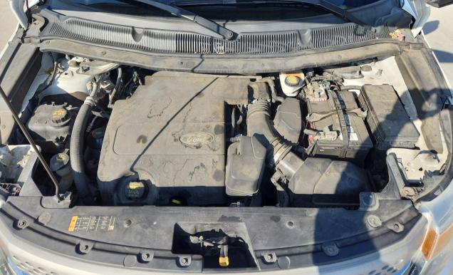 1FM5K7B80DGB52638 - 2013 FORD EXPLORER WHITE photo 12