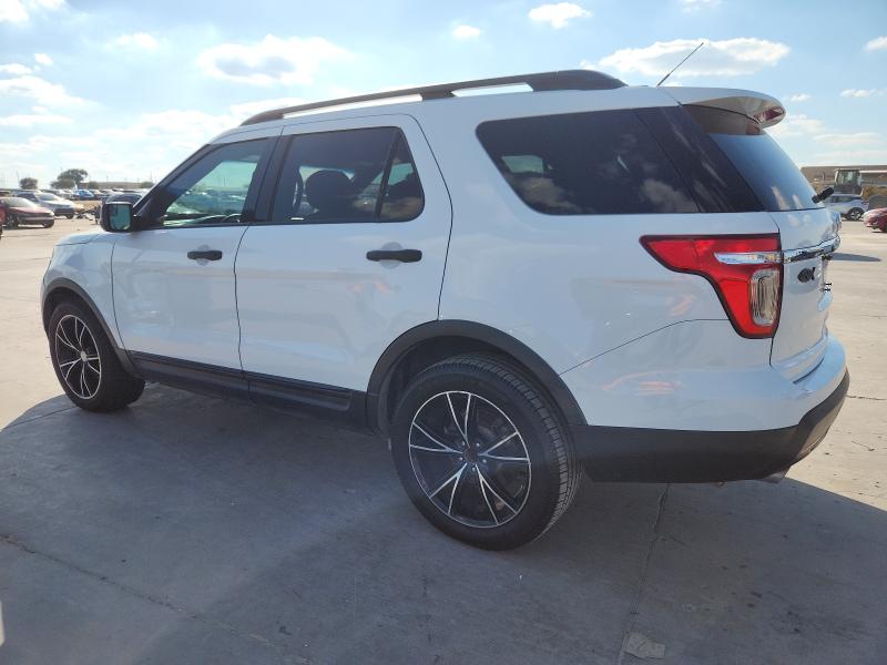 1FM5K7B80DGB52638 - 2013 FORD EXPLORER WHITE photo 2