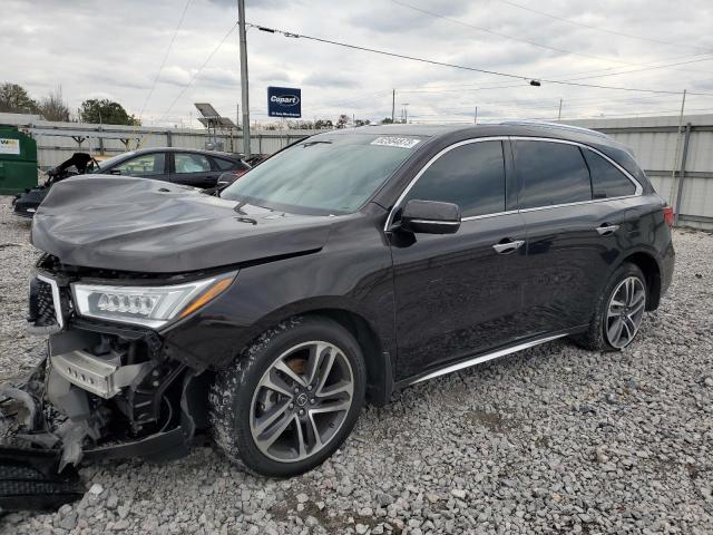 5J8YD4H80JL002809 - 2018 ACURA MDX ADVANCE BLACK photo 1