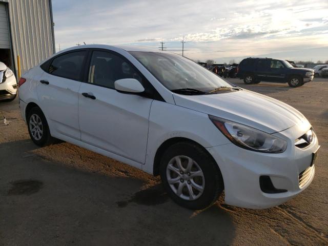 KMHCT4AE6CU089975 - 2012 HYUNDAI ACCENT GLS WHITE photo 4