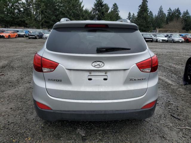 KM8JU3ACXCU365460 - 2012 HYUNDAI TUCSON GLS SILVER photo 6