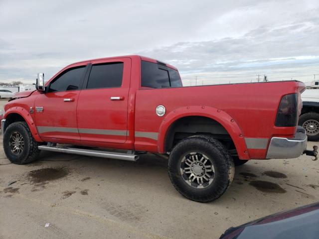 3C6UD5FL5CG119769 - 2012 DODGE RAM 2500 LARAMIE RED photo 2