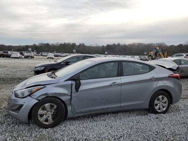 5NPDH4AE0GH744903 - 2016 HYUNDAI ELANTRA SE GRAY photo 1