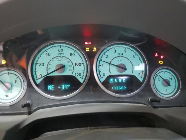 2A8HR54P28R824623 - 2008 CHRYSLER TOWN & COU TOURING CHARCOAL photo 9