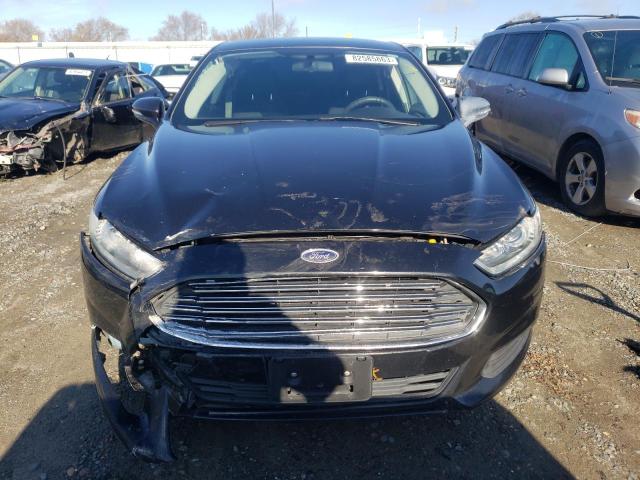 3FA6P0H73FR137200 - 2015 FORD FUSION SE BLACK photo 5