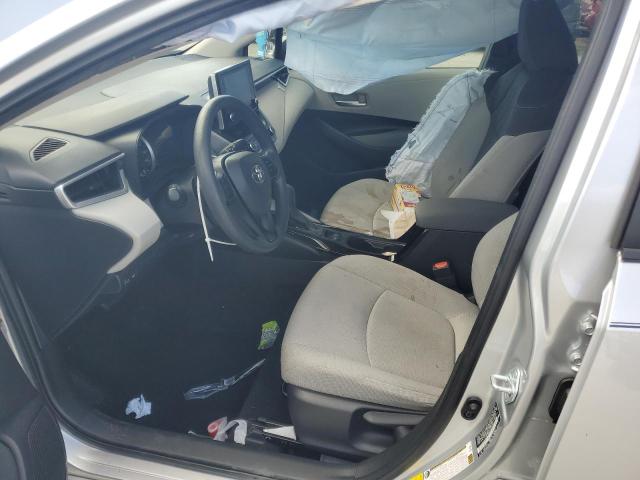 JTDEPRAE6LJ038153 - 2020 TOYOTA COROLLA LE SILVER photo 7