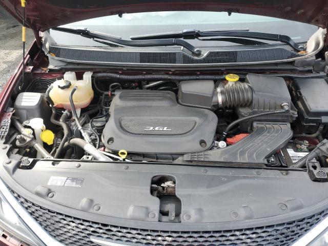 2C4RC1BG5HR533803 - 2017 CHRYSLER PACIFICA TOURING L BURGUNDY photo 12