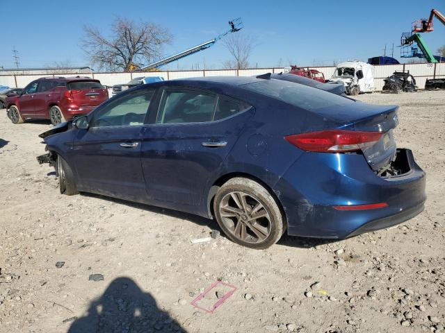 5NPD84LF9HH031733 - 2017 HYUNDAI ELANTRA SE BLUE photo 2