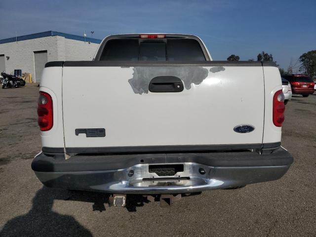 1FTRW07L03KB64265 - 2003 FORD F150 SUPERCREW WHITE photo 6