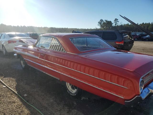 4U66Z144380 - 1964 FORD GALAXY RED photo 2