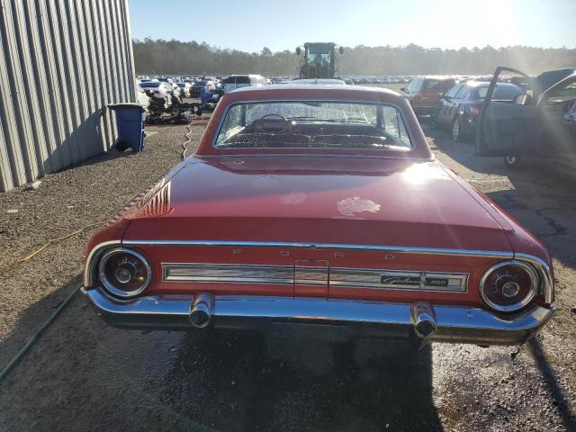 4U66Z144380 - 1964 FORD GALAXY RED photo 6