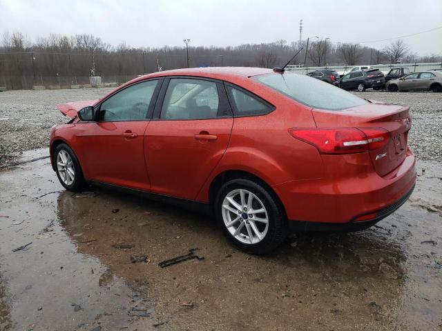 1FADP3F20JL265594 - 2018 FORD FOCUS SE RED photo 2