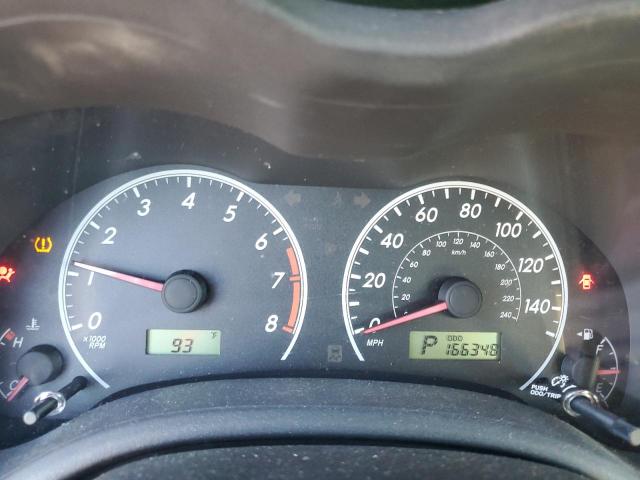 2T1BU4EE1BC684042 - 2011 TOYOTA COROLLA BASE ვერცხლისფერი ფოტო 9