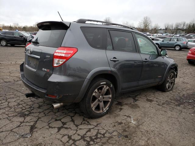 JTMRK4DV3B5106169 - 2011 TOYOTA RAV4 SPORT GRAY photo 3