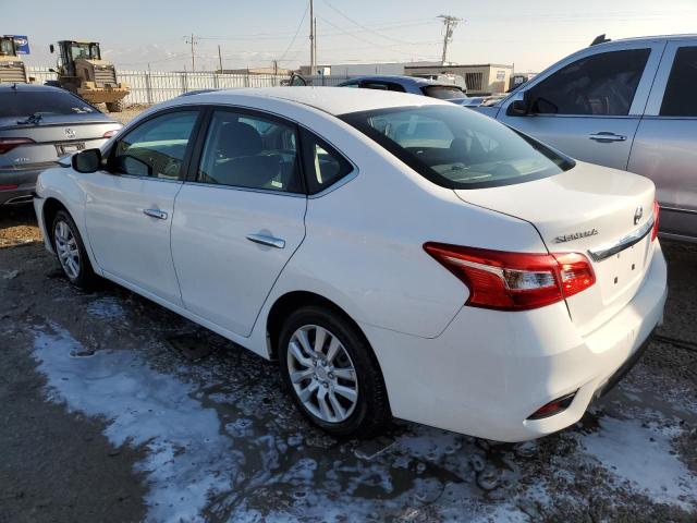 3N1AB7APXJY277249 - 2018 NISSAN SENTRA S WHITE photo 2