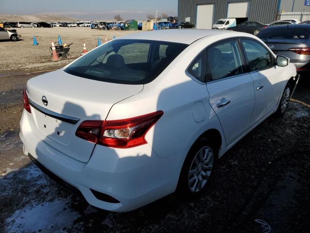 3N1AB7APXJY277249 - 2018 NISSAN SENTRA S WHITE photo 3