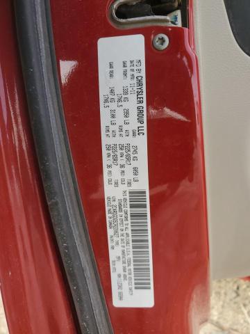 2C4RDGDG5CR220627 - 2012 DODGE GRAND CARA CREW RED photo 13