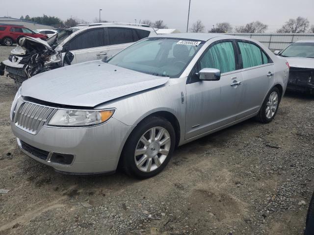 3LNDL2L37CR820120 - 2012 LINCOLN MKZ HYBRID SILVER photo 1