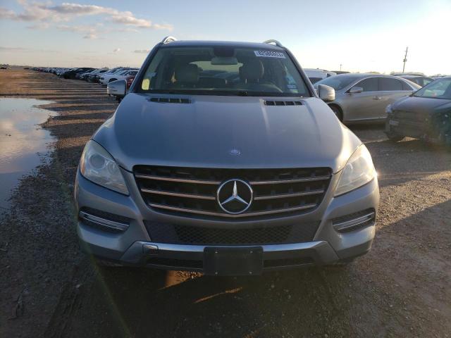 4JGDA5HB6CA078343 - 2012 MERCEDES-BENZ ML 350 4MATIC GRAY photo 5