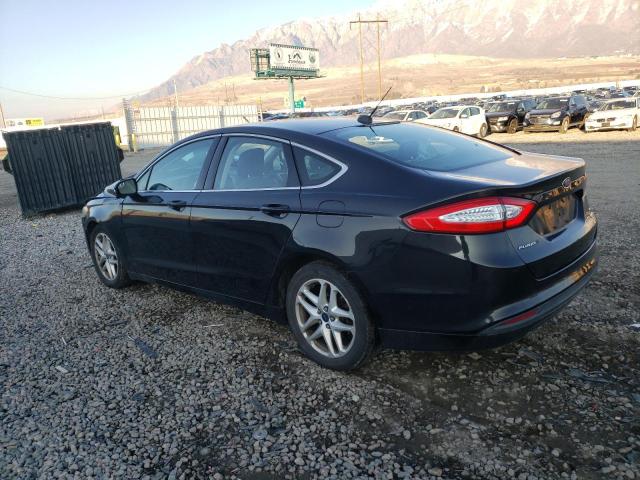 3FA6P0HD7ER208855 - 2014 FORD FUSION SE BLACK photo 2