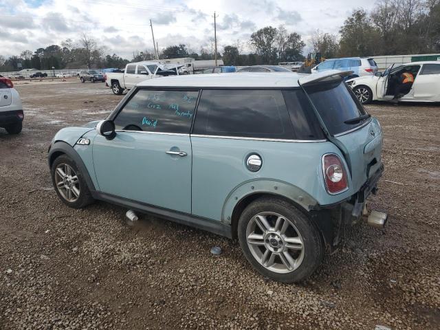 WMWSV3C50CTY18864 - 2012 MINI COOPER S BLUE photo 2