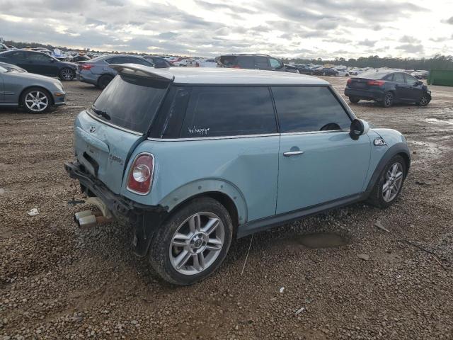 WMWSV3C50CTY18864 - 2012 MINI COOPER S BLUE photo 3