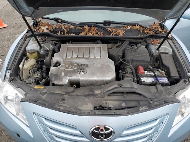 4T1BK46K59U595223 - 2009 TOYOTA CAMRY SE BLUE photo 11