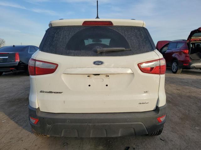 MAJ6P1UL0JC240431 - 2018 FORD ECOSPORT SE Weiß Foto 6