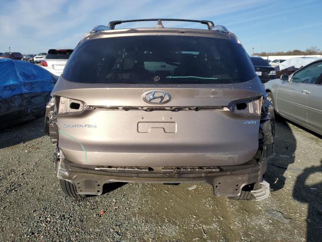 5NMS53AAXLH272238 - 2020 HYUNDAI SANTA FE LIMITED BROWN photo 6