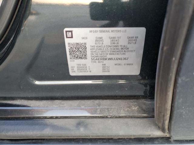 5GAERBKW0JJ241367 - 2018 BUICK ENCLAVE ESSENCE Grafit foto 13