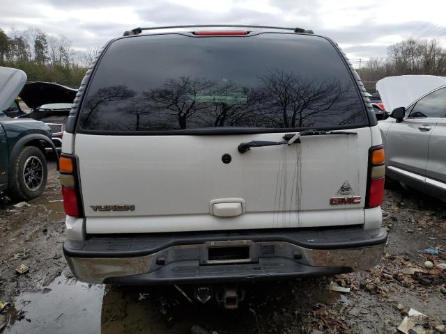 1GKEK13Z84R105567 - 2004 GMC YUKON WHITE photo 6