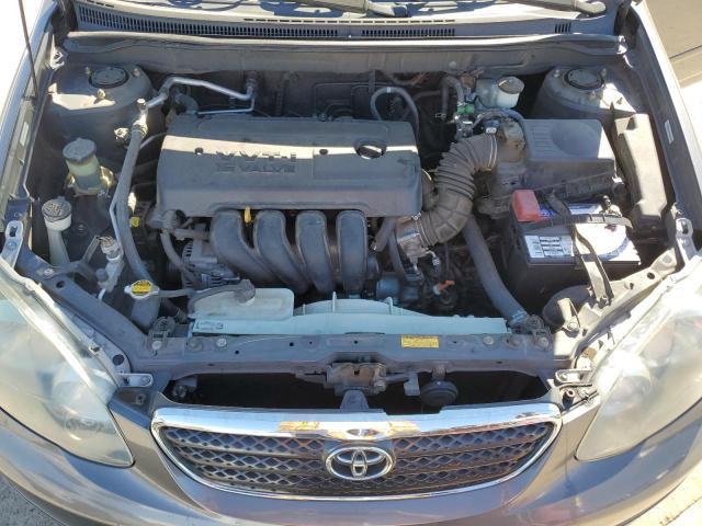 1NXBR32E45Z455373 - 2005 TOYOTA COROLLA CE ნაცრისფერი ფოტო 11