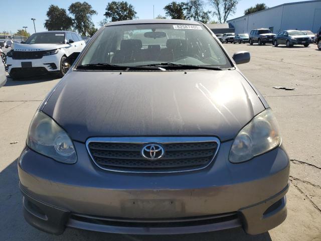 1NXBR32E45Z455373 - 2005 TOYOTA COROLLA CE ნაცრისფერი ფოტო 5