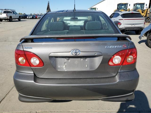 1NXBR32E45Z455373 - 2005 TOYOTA COROLLA CE ნაცრისფერი ფოტო 6