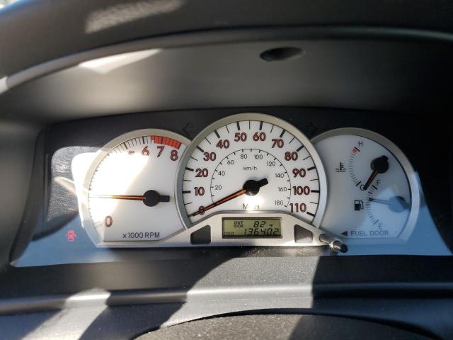 1NXBR32E45Z455373 - 2005 TOYOTA COROLLA CE ნაცრისფერი ფოტო 9