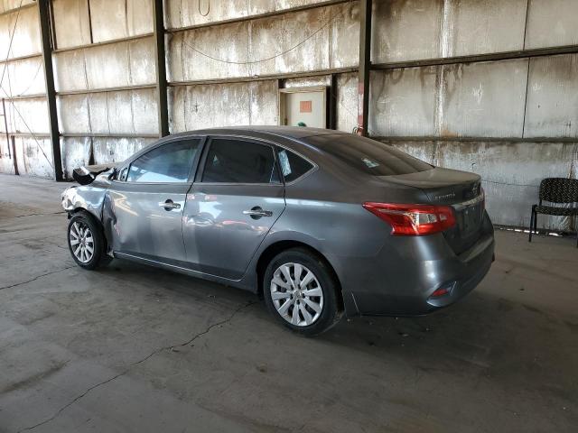 3N1AB7AP5KY330506 - 2019 NISSAN SENTRA S 灰色 照片 2