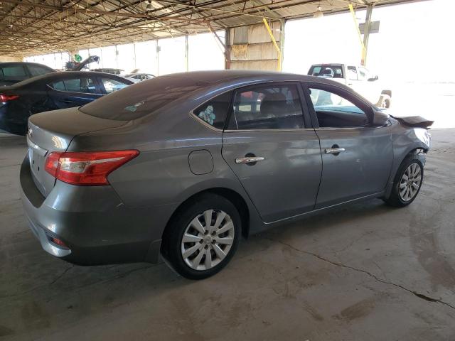 3N1AB7AP5KY330506 - 2019 NISSAN SENTRA S 灰色 照片 3